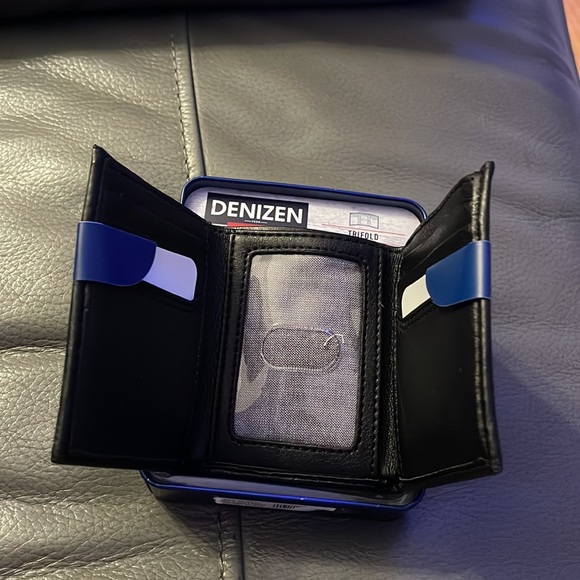 Levi’s Denizen Black Wallet - Picture 2 of 4